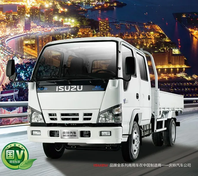 Высококачественный грузовик с двойной кабиной 5T Euro 4 npr ISUZU грузовик на экспорт