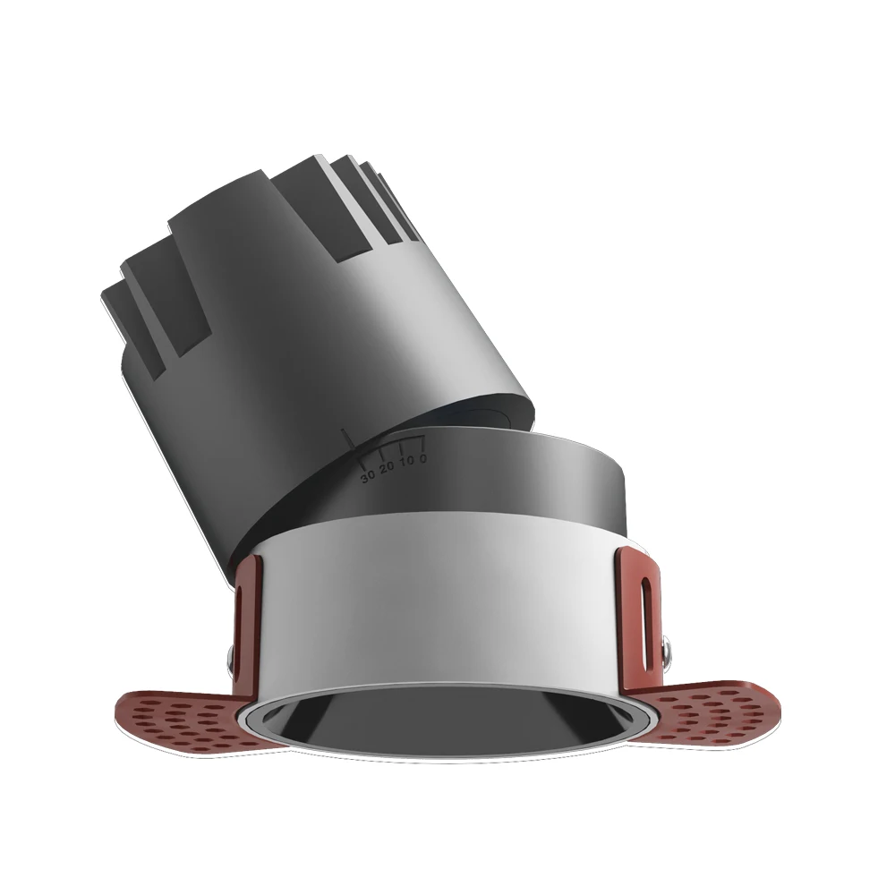 Trimless LED Spotlight 12W, Cutout 75mm, with Multiple Reflectors and Lens Options