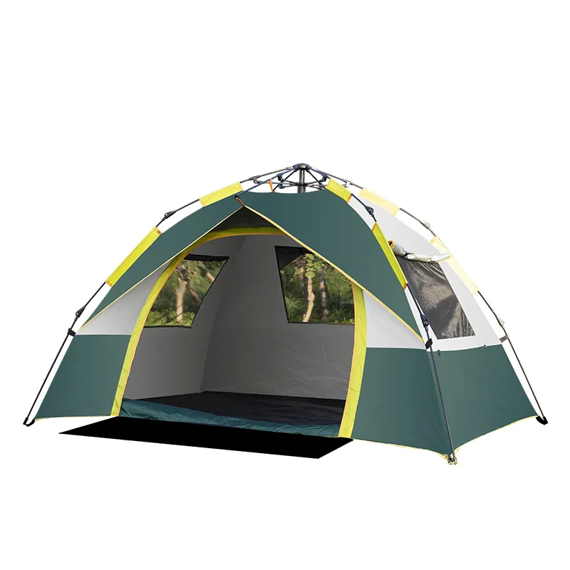 Trending hot sale outdoor family camping 1-4 person Easy Folding camping tent