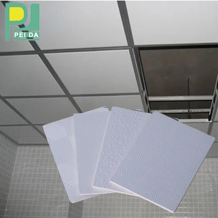 PVC Gypsum Ceiling Tile