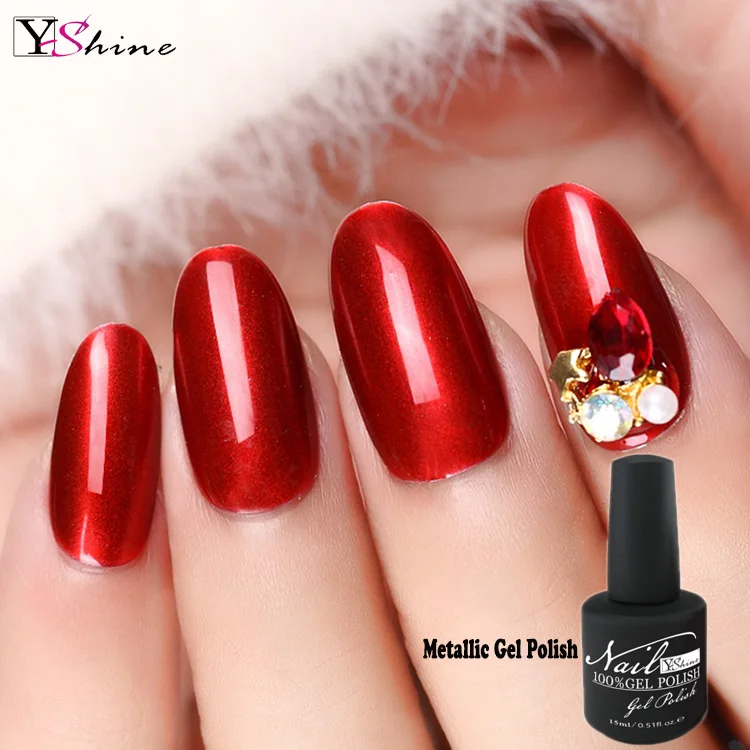 Manicure Supply Free Sample Mirror Effect Metallic Titanium Chrome Silver  Nail Art Design Painting UV Gel Polish