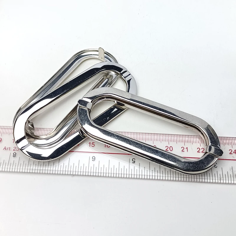 Big Size Oval grommet Metal Eyelet Bag Handle for Storage Box Handbag Accessories