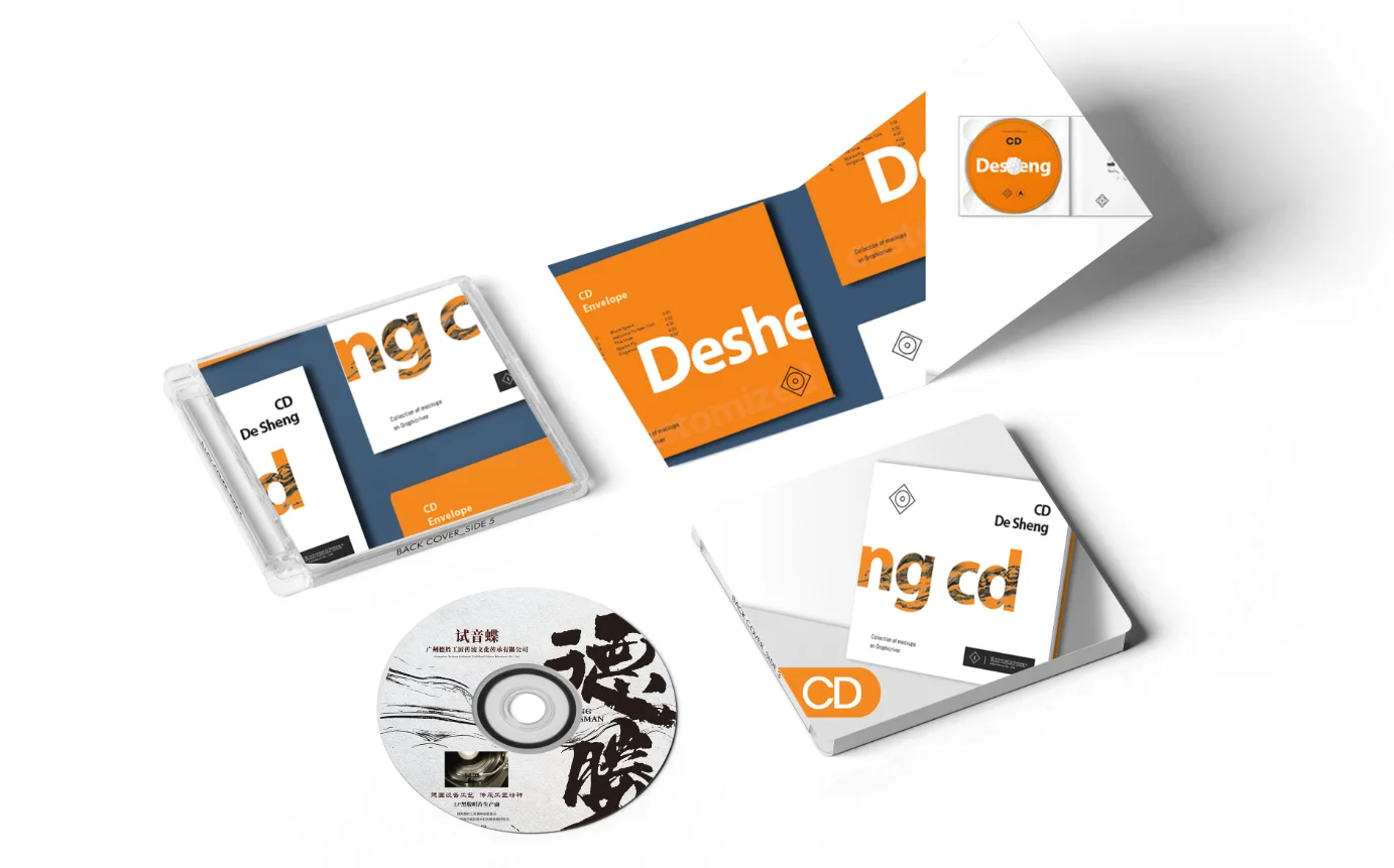 Disc CD Manufacturers Custom Packaging Solutions Factory All Jacket Running