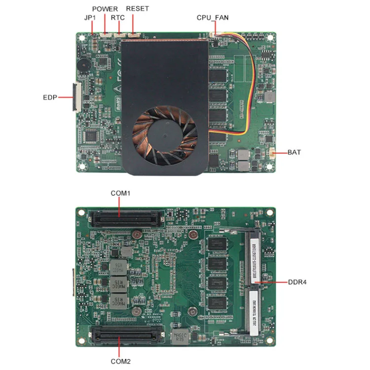 High quality mainboard I5-1135G7 I7-1165G7 motherboard 3-port robot industrial control core development expansion board