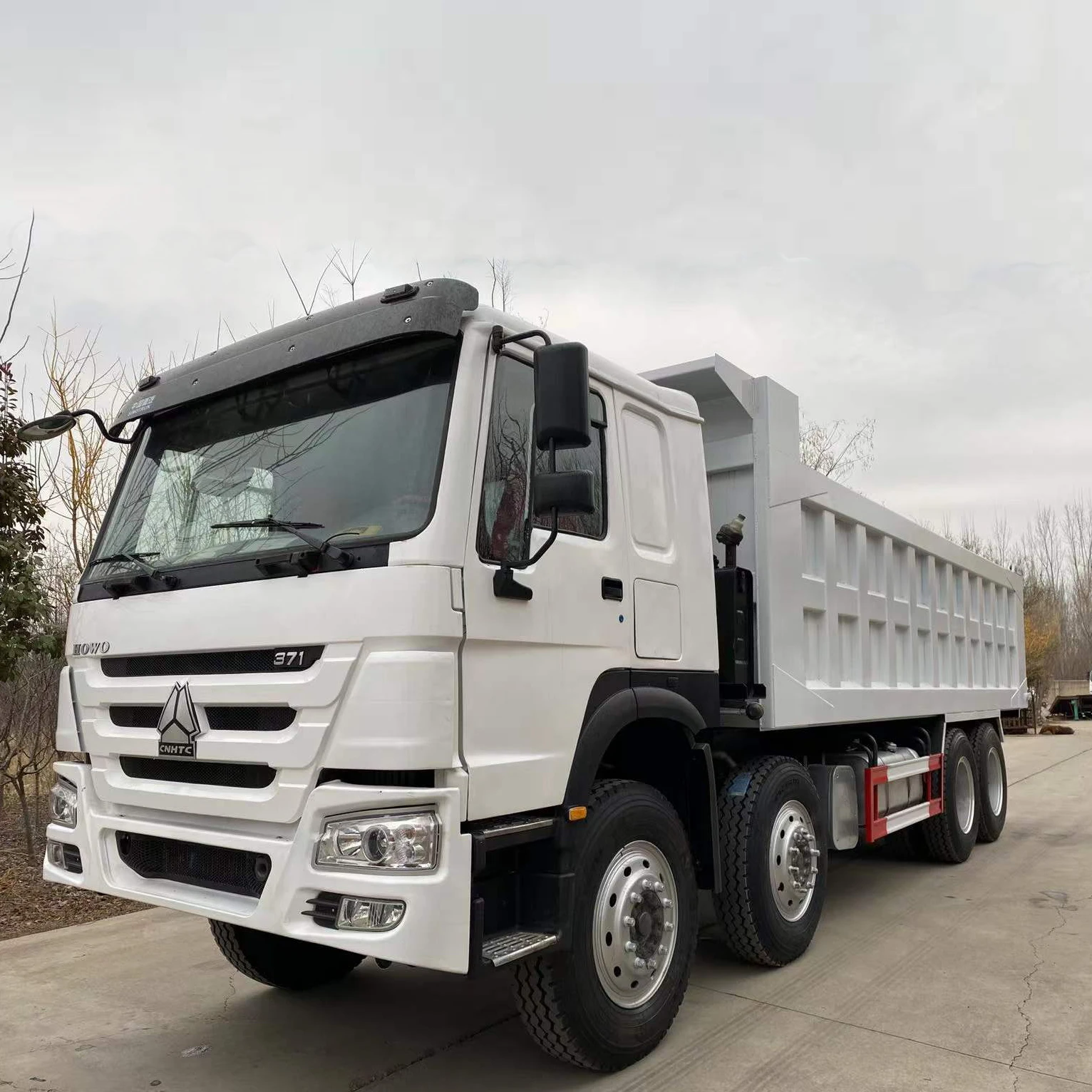 Used Original  371 Dump Truck 8X4 for Sale, Secondhand 371 Dump Truck With High Quality for sale  construction machine