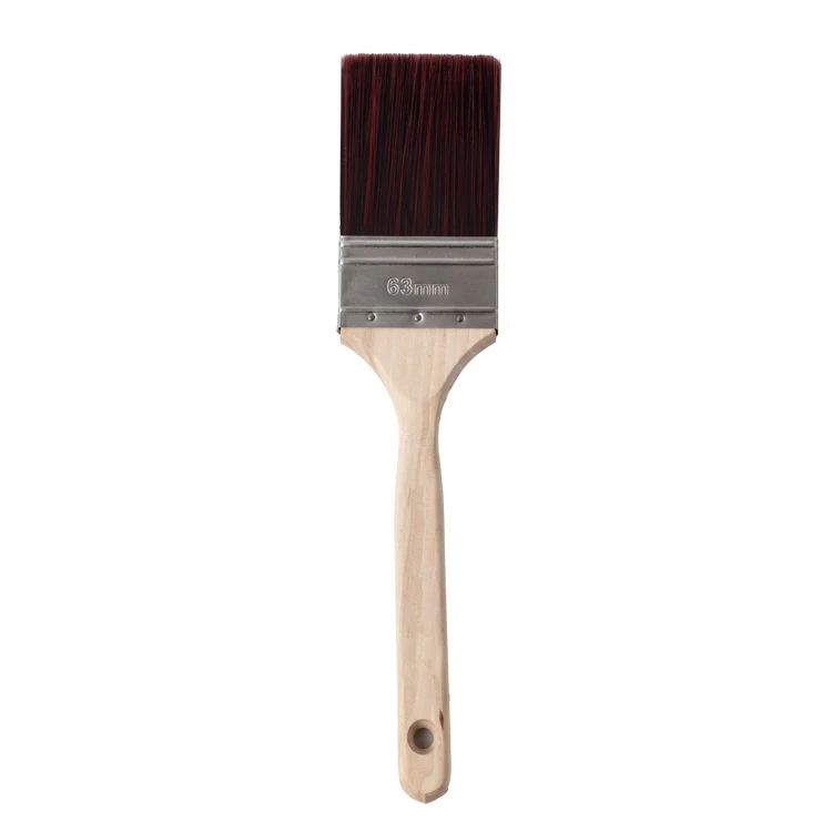 Painter Brush Paint Wood Black Tail Handle Beginner Paint Brush Set