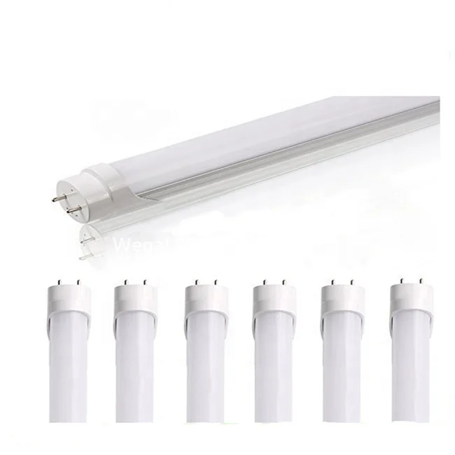 T8 Led Tube Lighting Lamp with Rod Tubelight T8 LED Aluminum Plastic Indoor 4FT 1200mm 18w 20w Glass Office 80 Tube Led 9w 24v