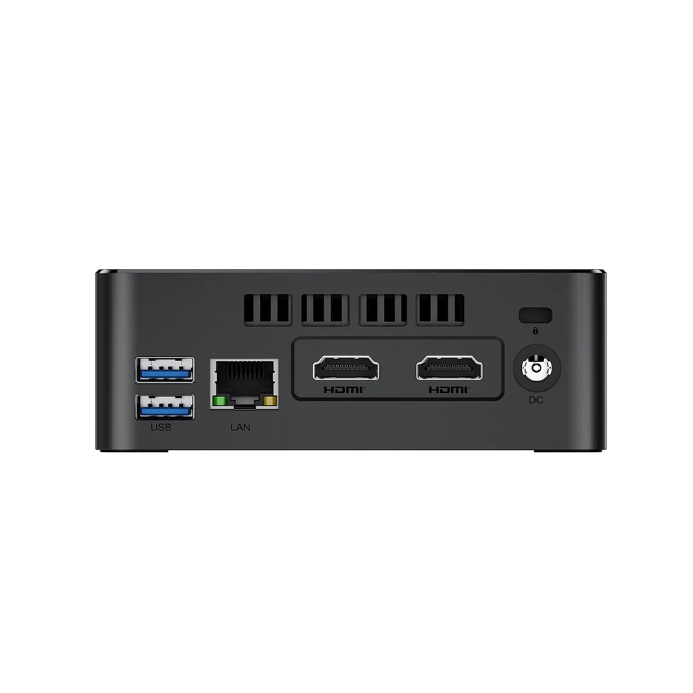 Mini PC Intel J4125 Beelink GKmini Computer Win10 ROM 8G SSD 128GB/256GB/512GB USB 3.0 BT4.0 Dual WIFI 2.4G+5.8G RJ45 Desktop