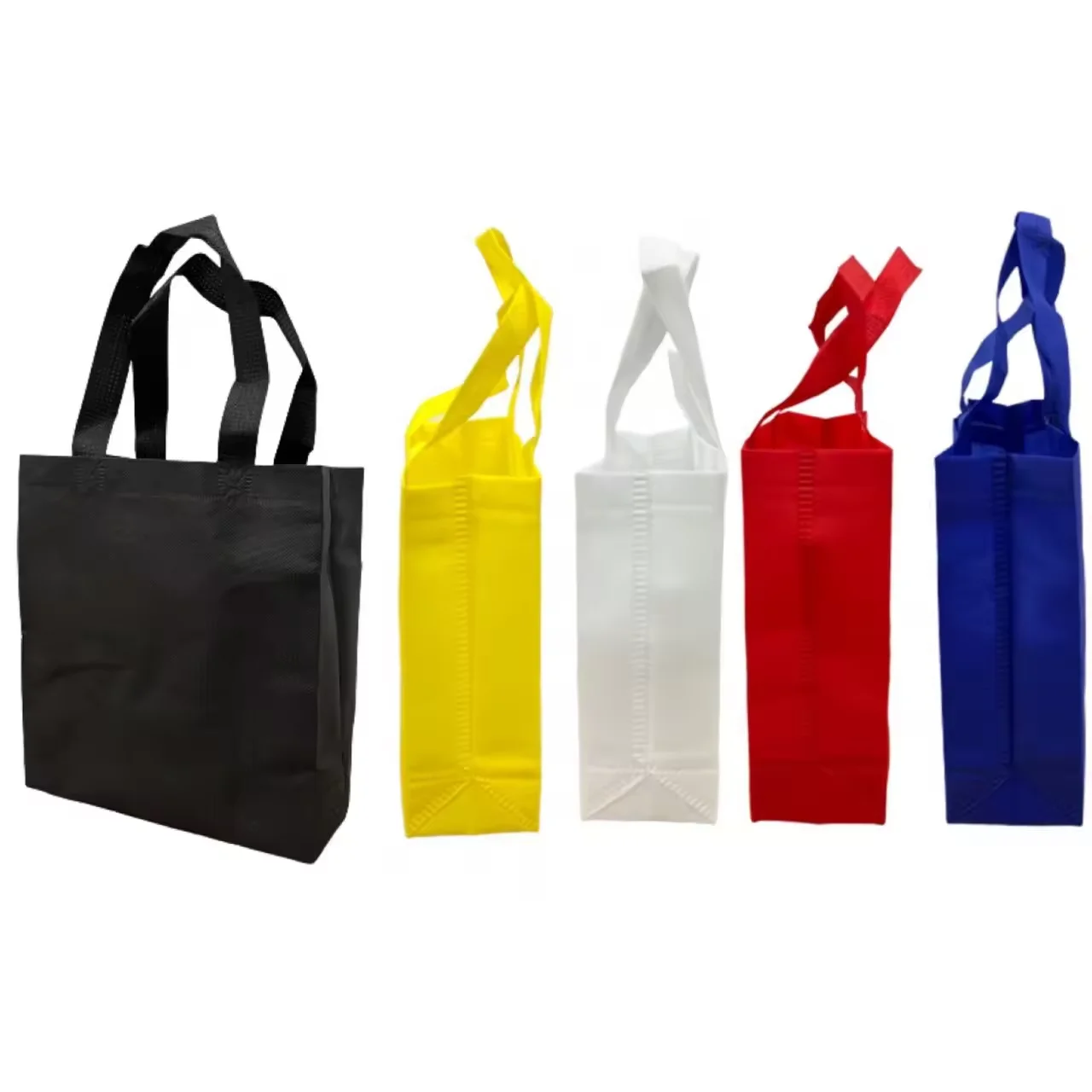 Premium Materials Non Woven Party Gift Bags Promotion Treat Tote Bags with Handles Reusable Gift Bags Party