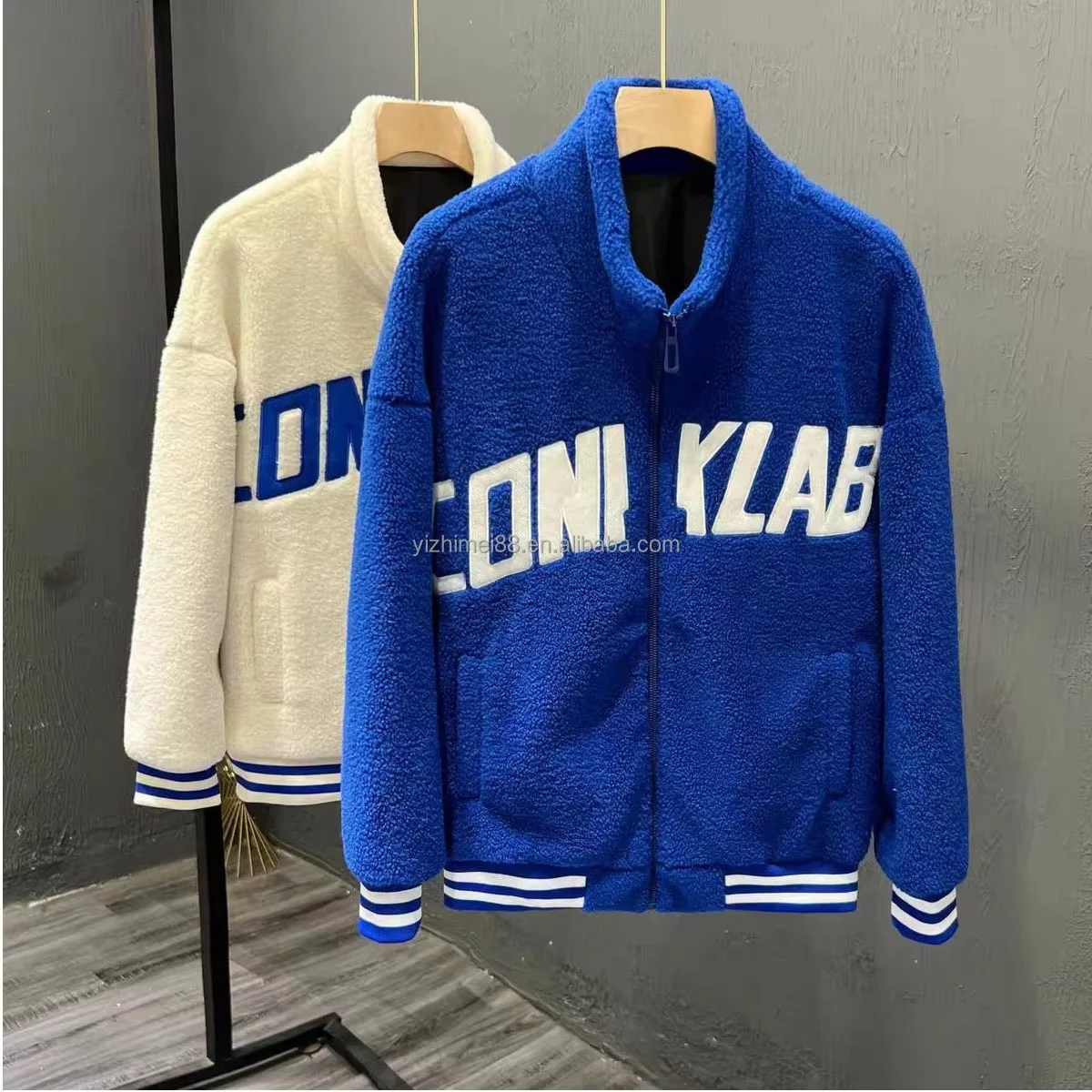 hot sale Varsity Jacket Custom Logo Fashionable Individuality Applique Cloth Embroidery Baseball Coat Buttons Jacket