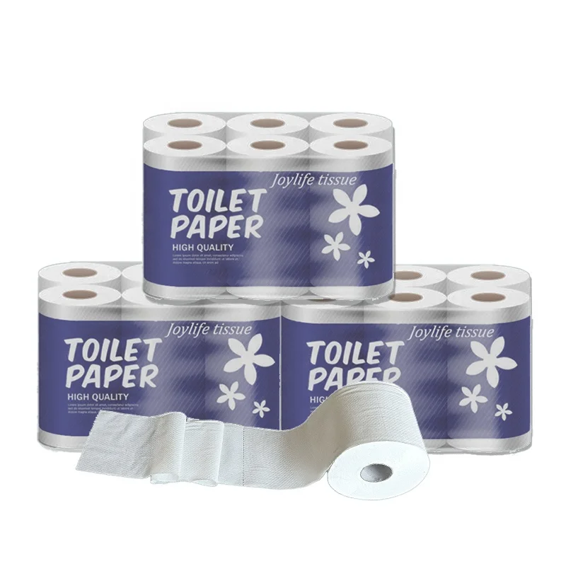 Manufacture Best Selling Cheap Toilet Tissue Paper Low Price Recycled Biodegradable Bamboo Toilet Paper Roll