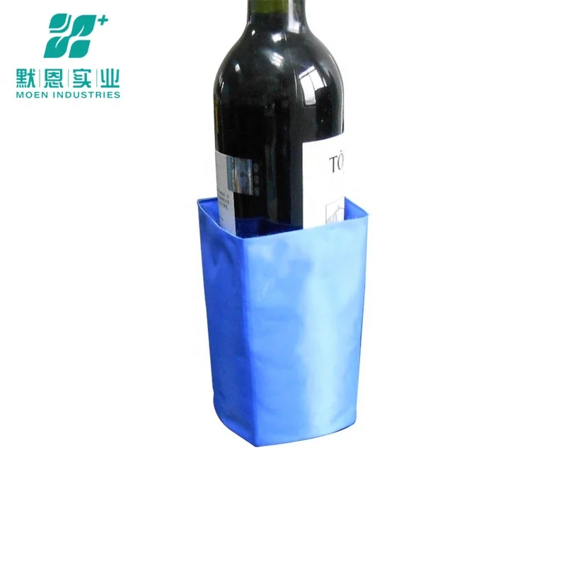 Reusable Ice Bag Cold Gel Pack Champagne Wine Bottle Cooler