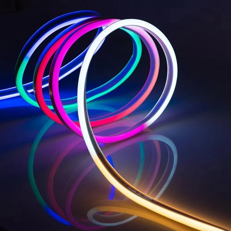 Прямые продажи с фабрики светодиодные неоновые полосы света 12 В гибкие Rgb светодиодные неоновые огни