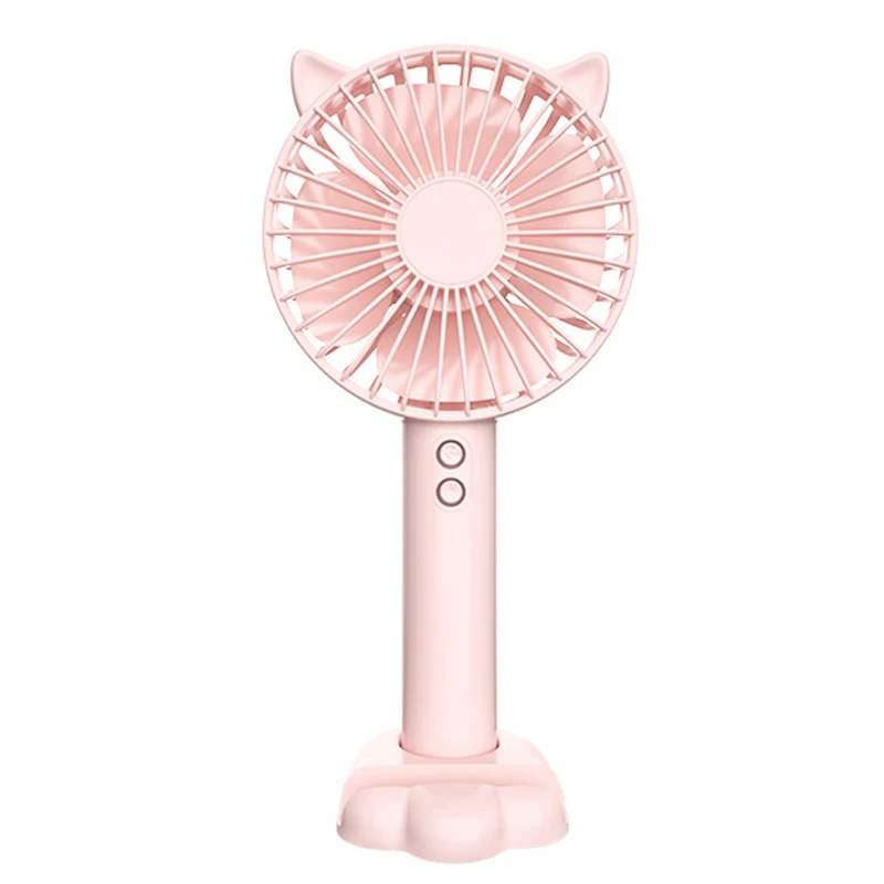 New Air Cooler Product 1200mah Wholesale electric Hand Fan Portable Table Fan Mini USB Rechargeable Fan