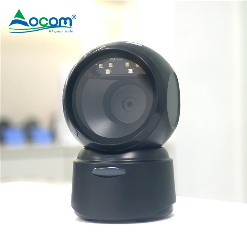OCOM OCBS-T218 Настольный 4Mil 2D всенаправленная Cmos Сканер Штрих-кодов штрих-кодов 1D сканер штрих-кода
