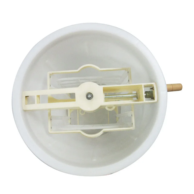 2 frame manual plastic bucket honey machine
