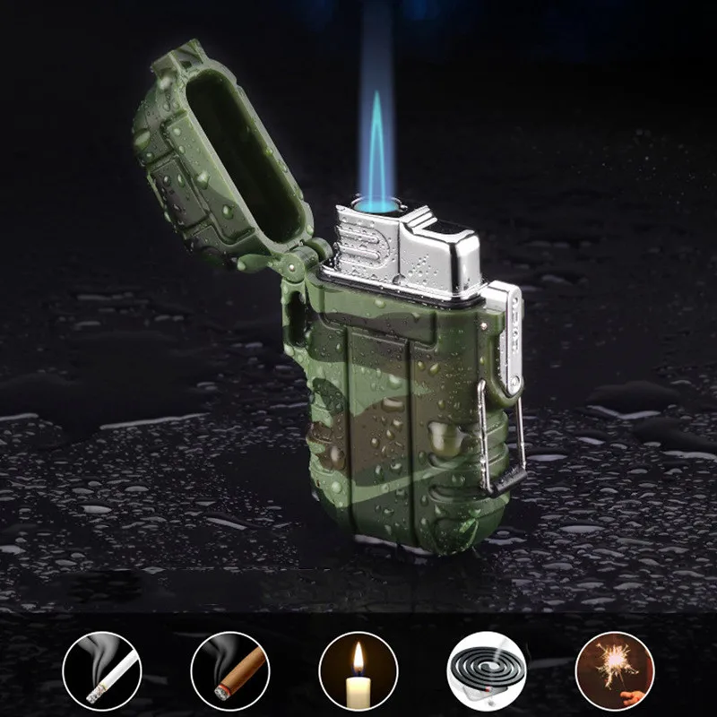 Оптовый рынок, высокое качество, дешевые электрические многоразовые ветрозащитные зажигалки с логотипом, индивидуальный принт, прикуриватель