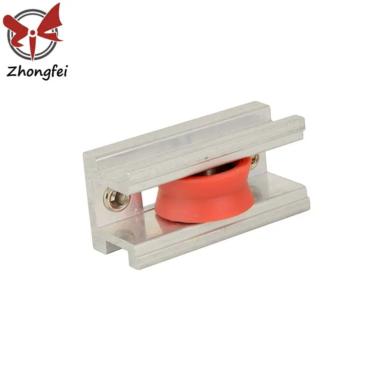 53*25*20 Sliding roller pulley aluminum housing for aluminum sliding window and door hardware accessories 626zz bearing