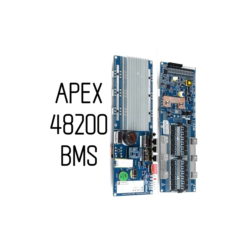Apexium Automatic equalization battery management system 100A 150A 200A 16S 48V Smart bms Lifepo4