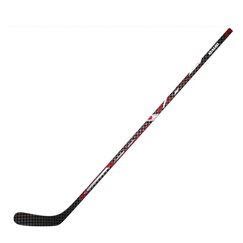 Индивидуальный бренд лучшее качество Заводская поставка для детей и взрослых встроенный Хоккей с шайбой клюшка игрока из углеродного