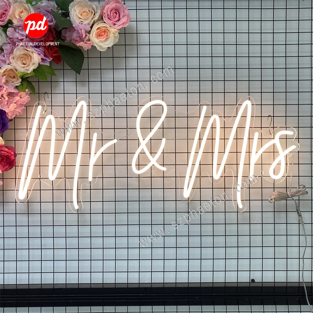 Fast delivery Custom led light neon sign NO MOQ dropshipping for room birthday party home wedding decor