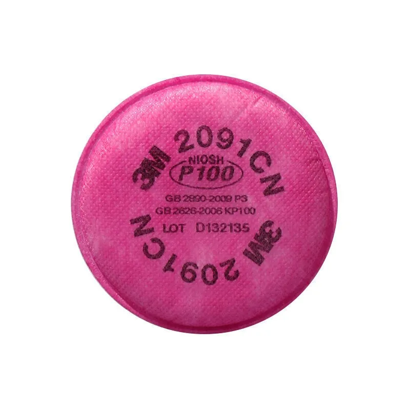 3m 2091cn P100 Filter Cotton In Stock Fast Delivery Original Protection For 6000 6500 7000 7500 Series
