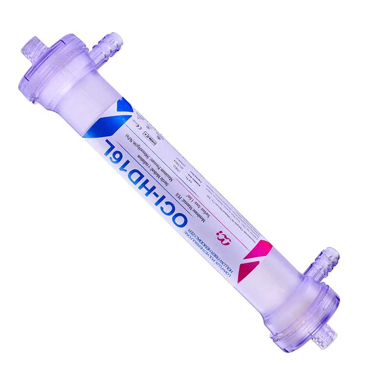 
Disposable High-quality hemodialysis dialyzer filter hemodialyzer for hemodialysis 