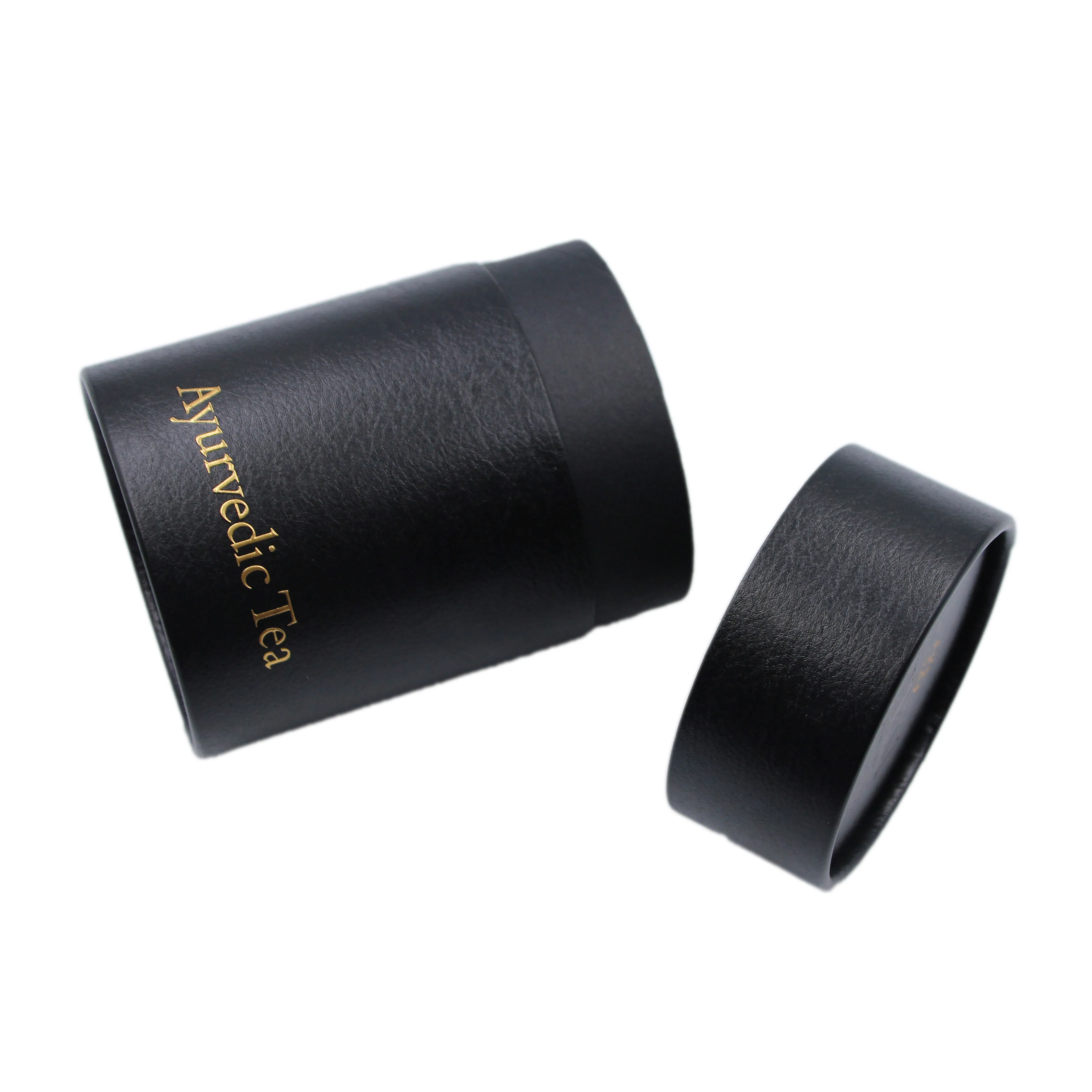 Eco Friendly Lipstick Cylinder Round Gift Boxes Paper Cardboard Tube For Jar Candle Holder Packaging