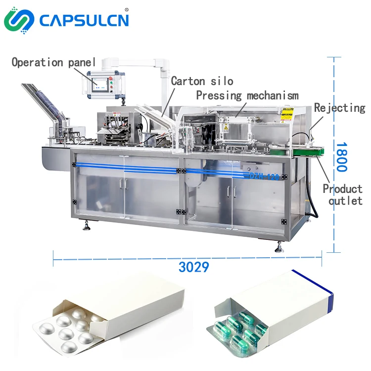 High Speed Full Automatic Multifunctional Carton Folding Forming Machine Carton Case Box Packaging Machine