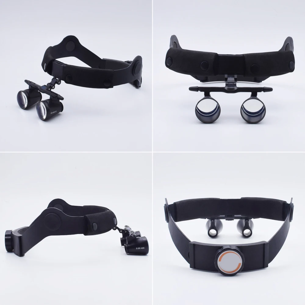 Chenwei 2.5x 3.5x Head-wear Dental Microscope Adjustable CE Approved Magnifying Glasses with LED Light