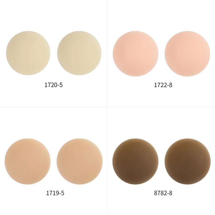 Xinke Low Price Self Adhesive Non Glue Reusable Washable Silicone Nipple Cover With Box