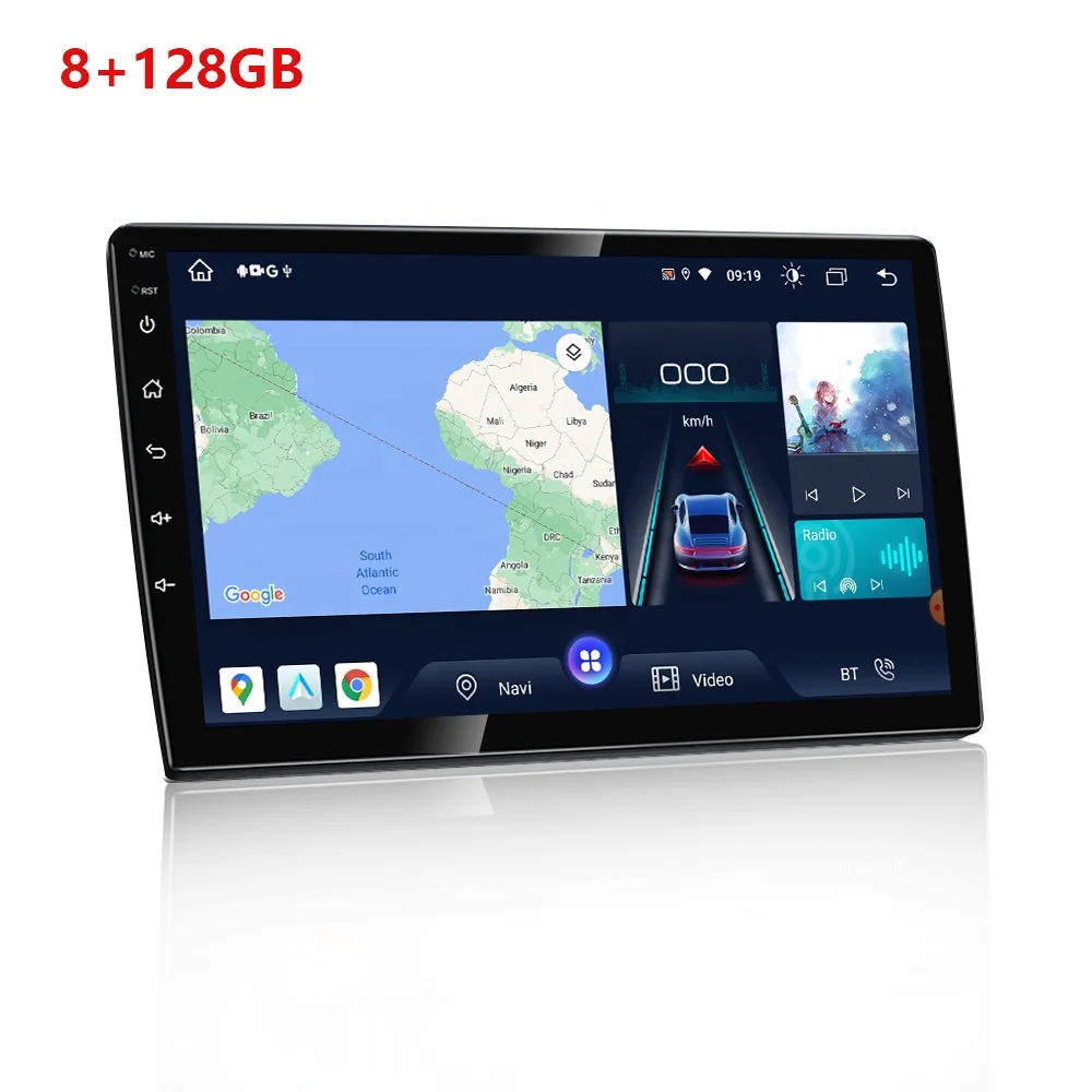 X7 High Performance Car stereo radio screen Android 8+128GB 1280*720 GPS 4G Carplay Car DVD player