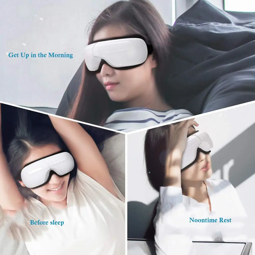 Whosale Renpho  Apparatus Device Tool Equipment Machine Beauty Eye Massage Instruments Electric Heating Vibration Eyes Massager