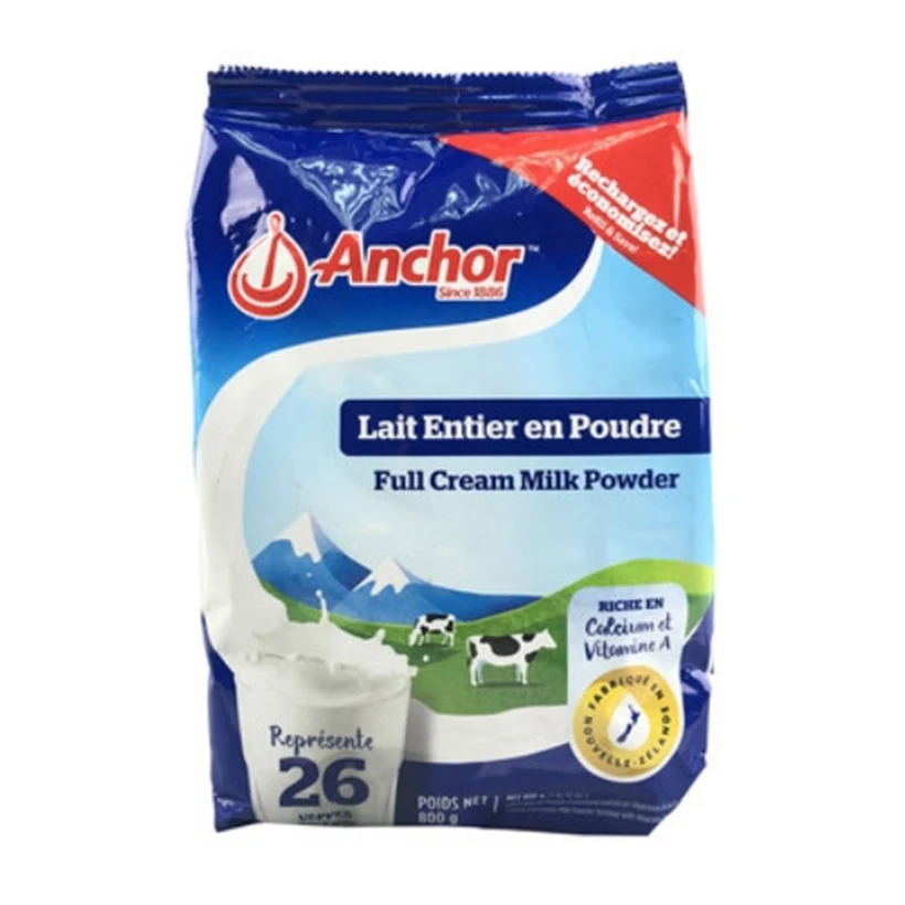 Anchor Blue Instant Milk Powder 800g Sachet Health New Zealand Full Cream Milk Powder Suppliers Dairy Products