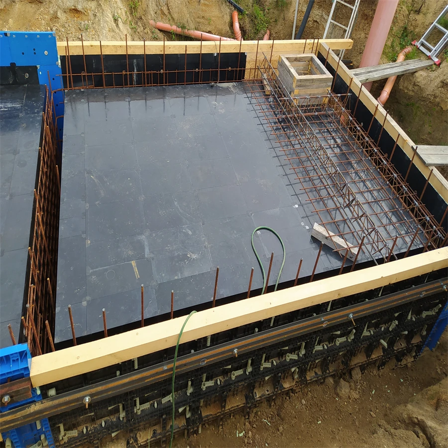 TECON Plastic Formwork Concrete Reusable Plastic Forms for Slab Wall Column Construction