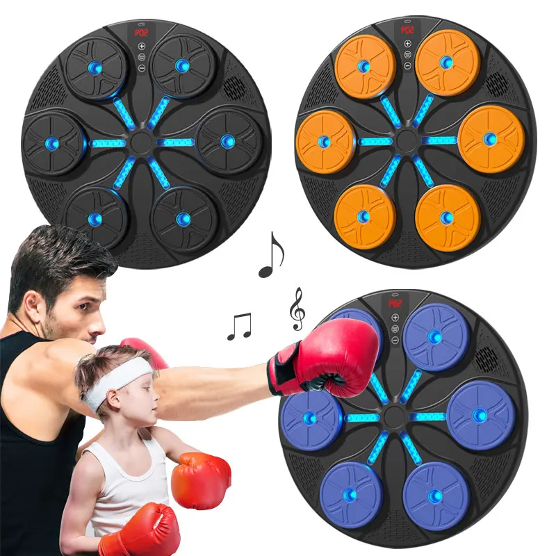 2024 Smart Adjustable Home Gym Equipment Music-Enabled Boxing Training Machine for Fitness