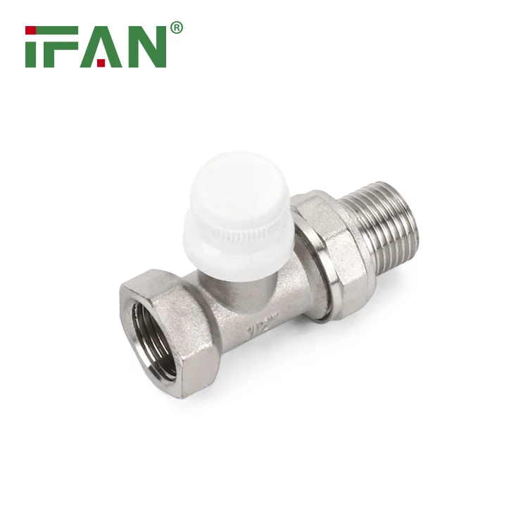 IFAN Manufacture Radiator Valve Forged Radiator Valves Manual Heating Controller Brass Radiator Valve