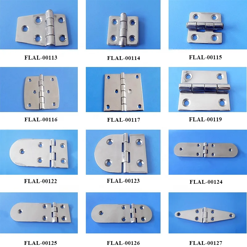 Top Selling Bed Box Ss 316 Grade Refrigerator Toilet Seat Hinge Self Mini Detachable 4 Holes Doors Windows Hinges