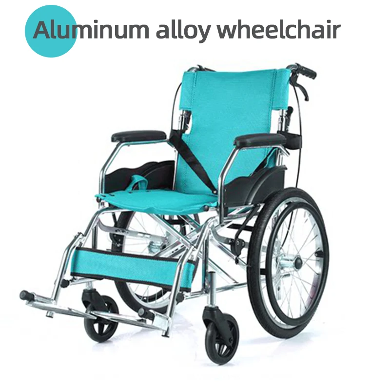 Manual wheelchair portable small scooter for the elderly portable wheelchair for the disabled