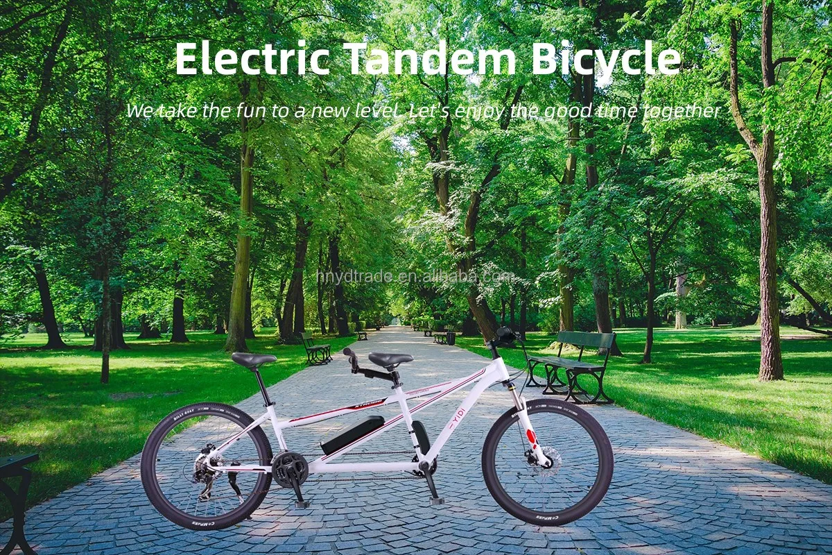 electric tandem two seat folding electric tandem bicycle