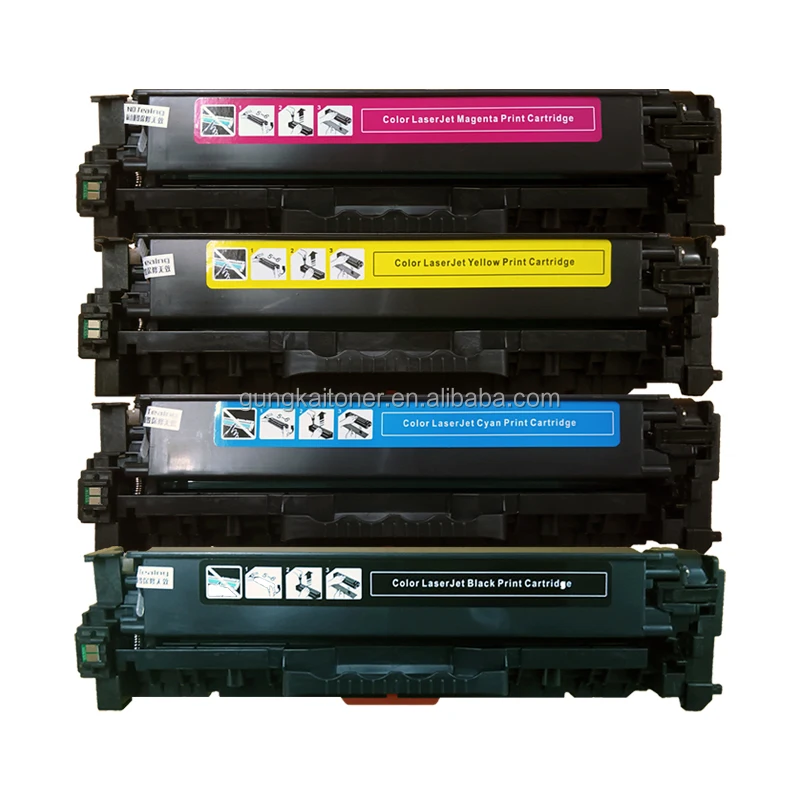 Совместимый картридж с тонером для HP 305A CE410A CE411A CE412A CE413A использования в LaserJet Pro 300 Цвет MFP M375nw M451 M475 серии