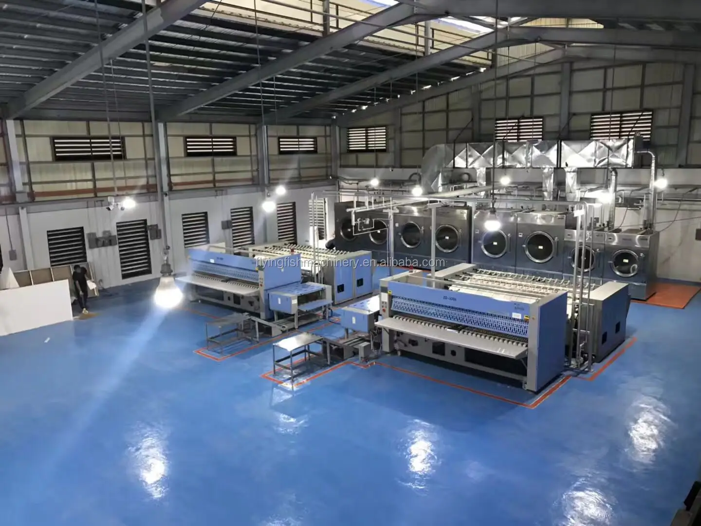 Professional Laundry Cloth Bed Sheets Folding machine