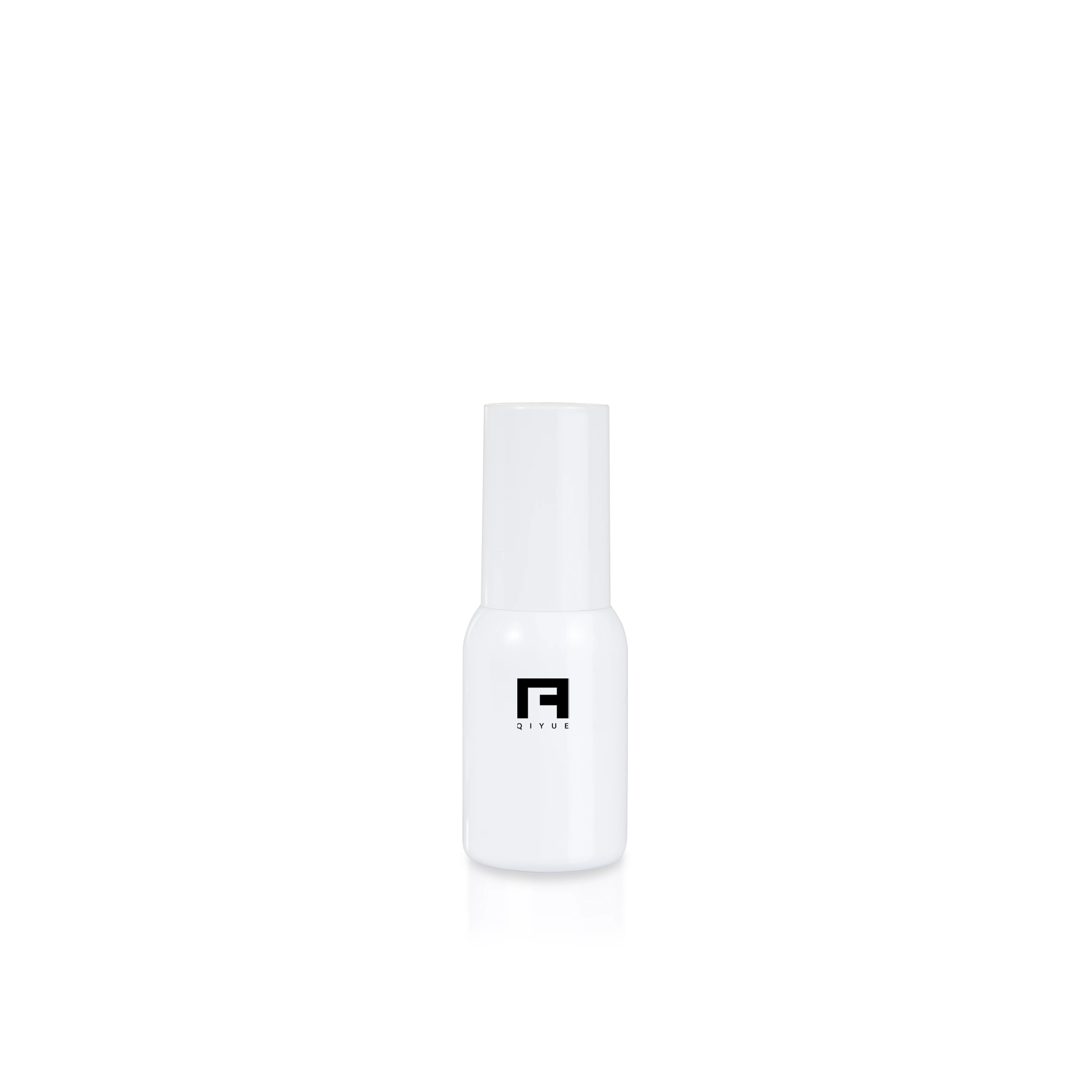 Pet Cosmetic Liquid Soap Dispenser Packaging for Cosmetics Moq 50ml White Skin Care Luxury Round Bottle