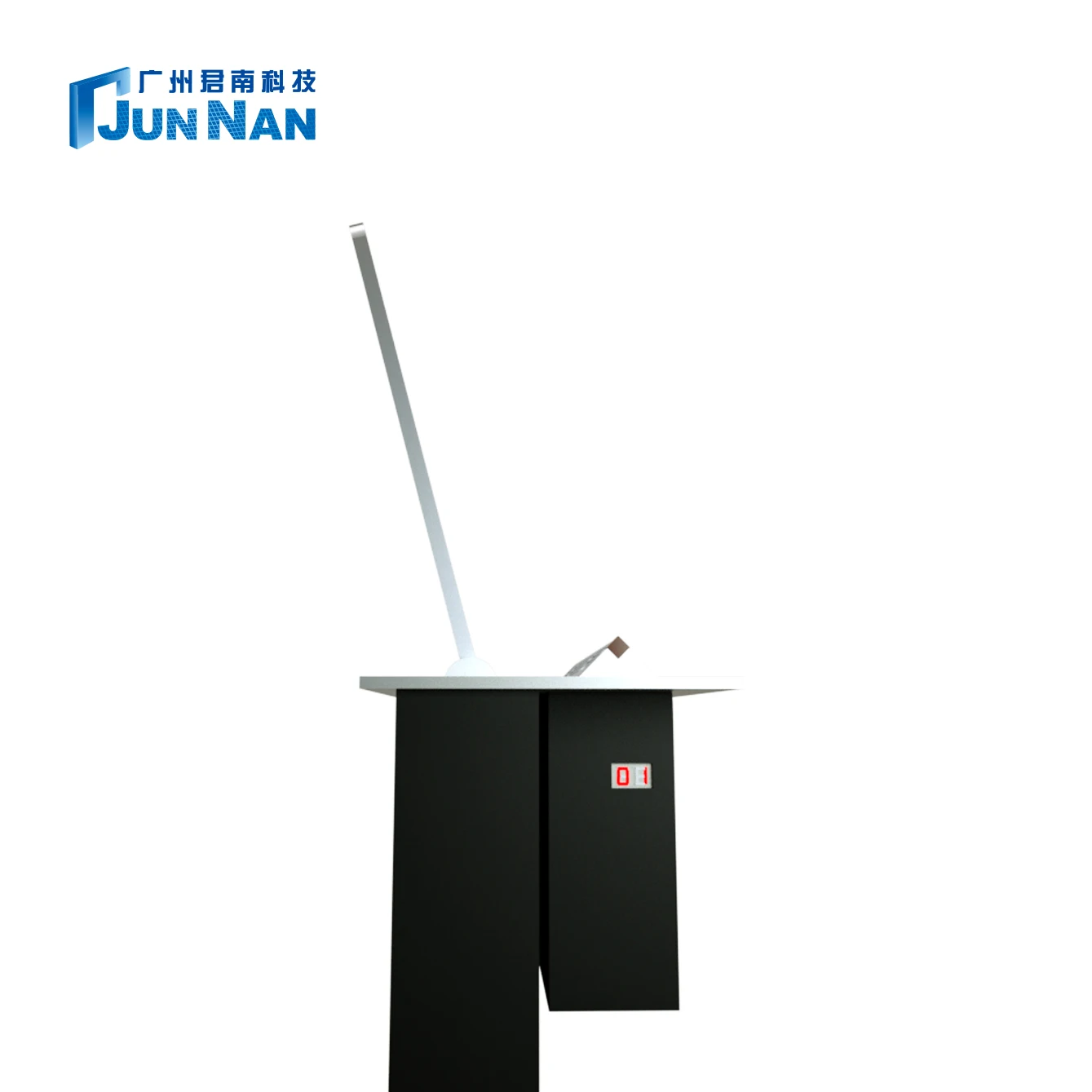 Junnan conference system slim lifter with array microphone audio conference system monitor lift 15.6 inch computer monitor lift
