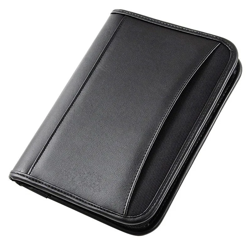 Pu Leather A4 Portfolio OEM Expandable Signing File Folder