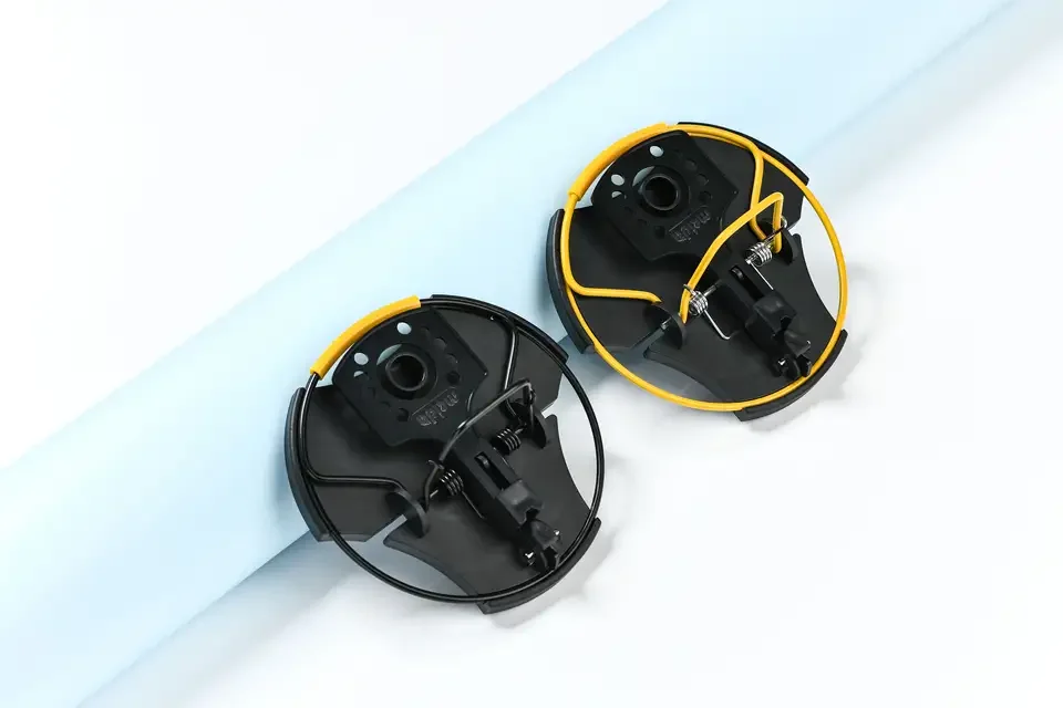 Bucket Lid Mouse Trap Humane or Lethal Trap Door Style| Multi Catch Auto Reset Up and Reusable Mouse Traps