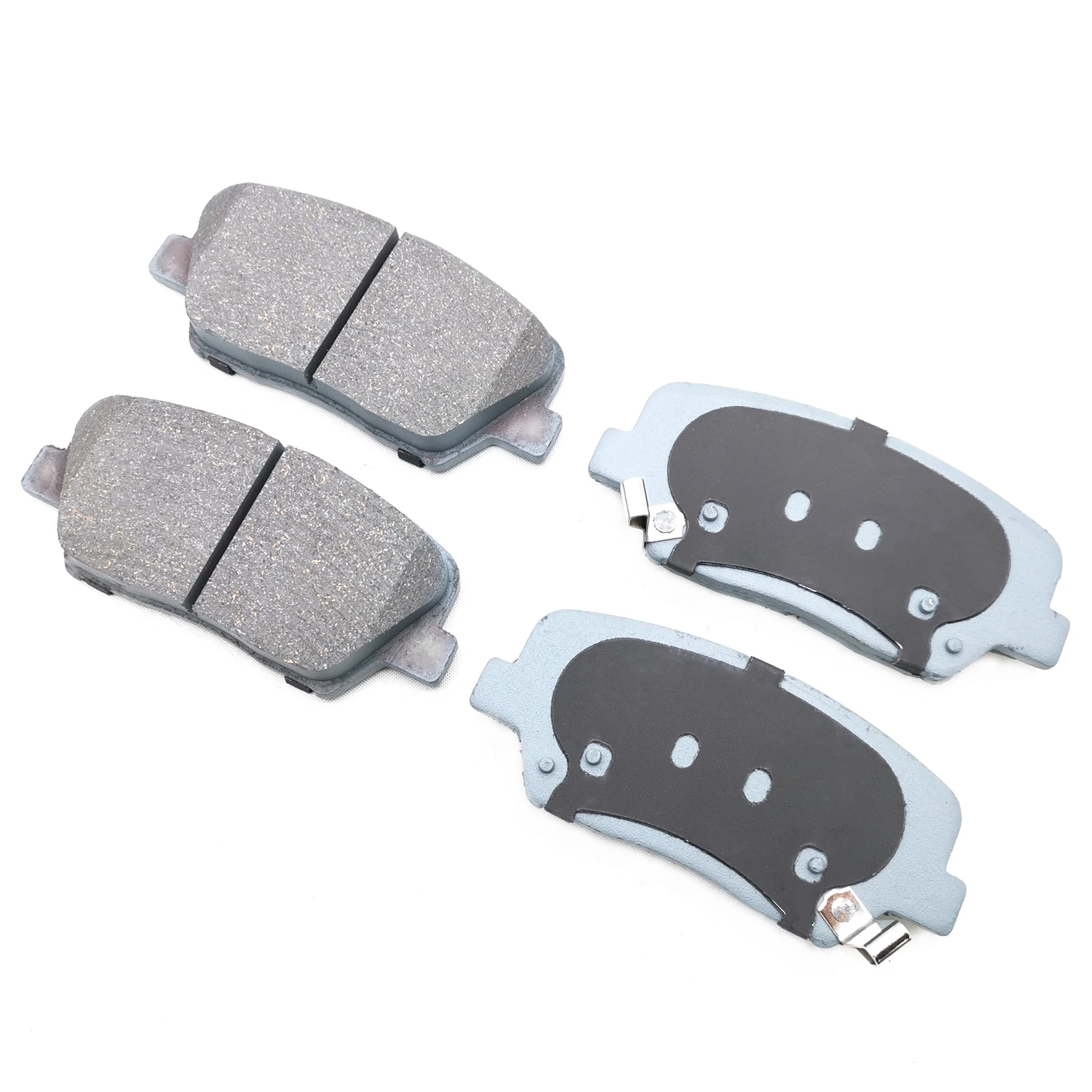 Genuine Quality Semi Metallic Ceramic Auto Brake Pads Front D1432  Automobile parts manufacturing factory For Hyundai  Kia