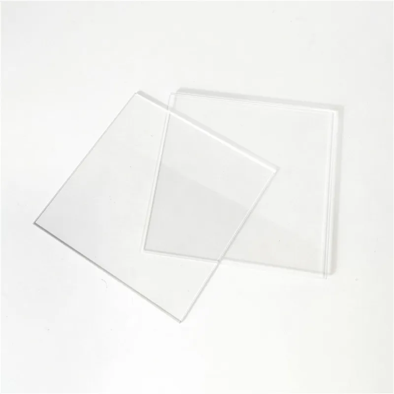 Custom Size 1mm 1.3mm 1.5mm Super Thin Sample Customized Clear Thin Glass Sheet for Photo Frame Building Clear Glass
