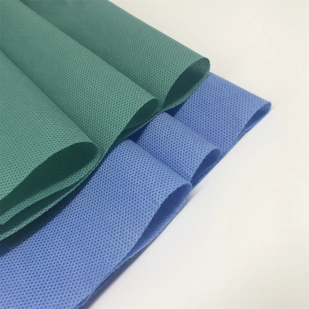 
The manufacturer customizes high-quality SMS non-woven fabric breathable SMS non-woven fabric 