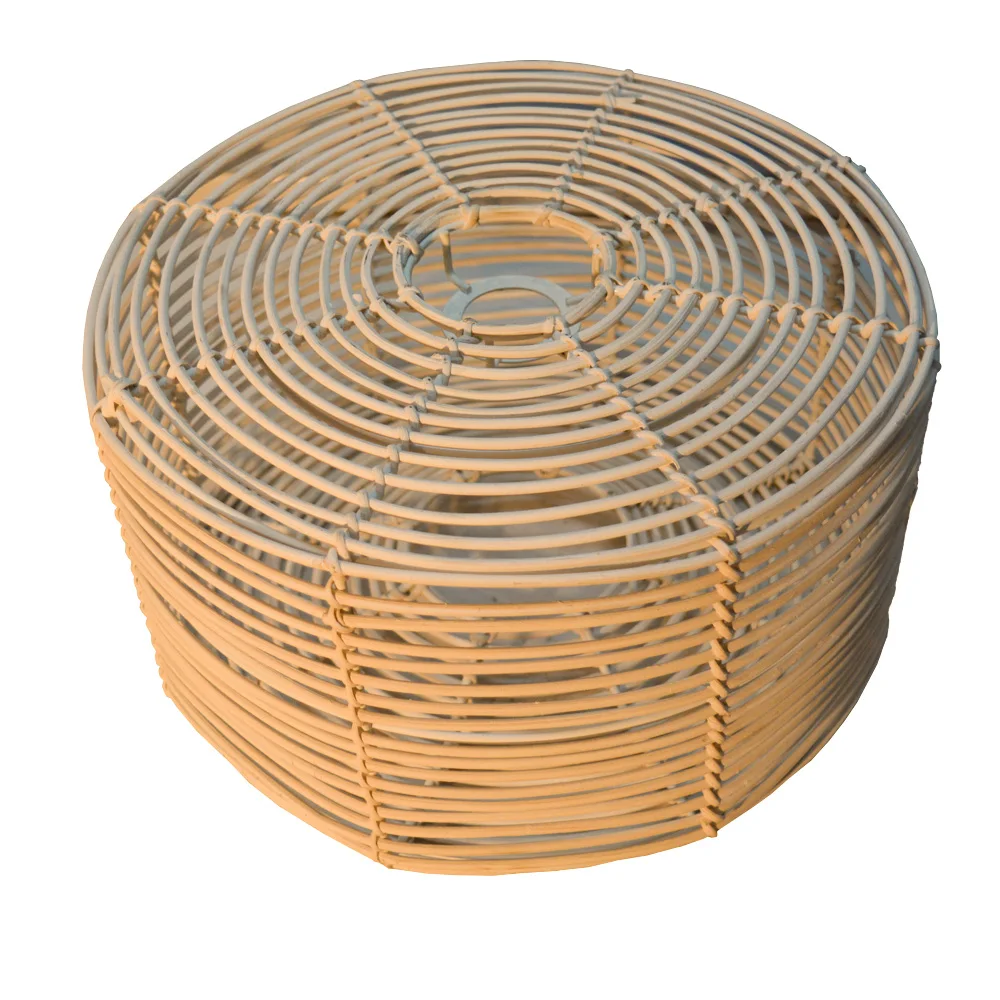 
Large ceiling pendant wire frames rattan lamp shade 